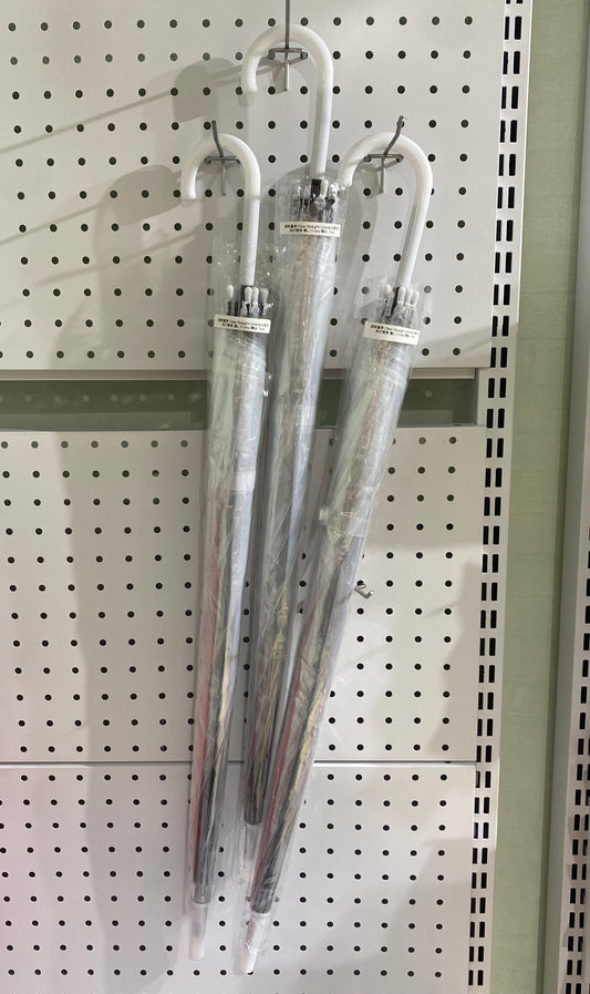 透明直傘 Clear Straight Umbrella